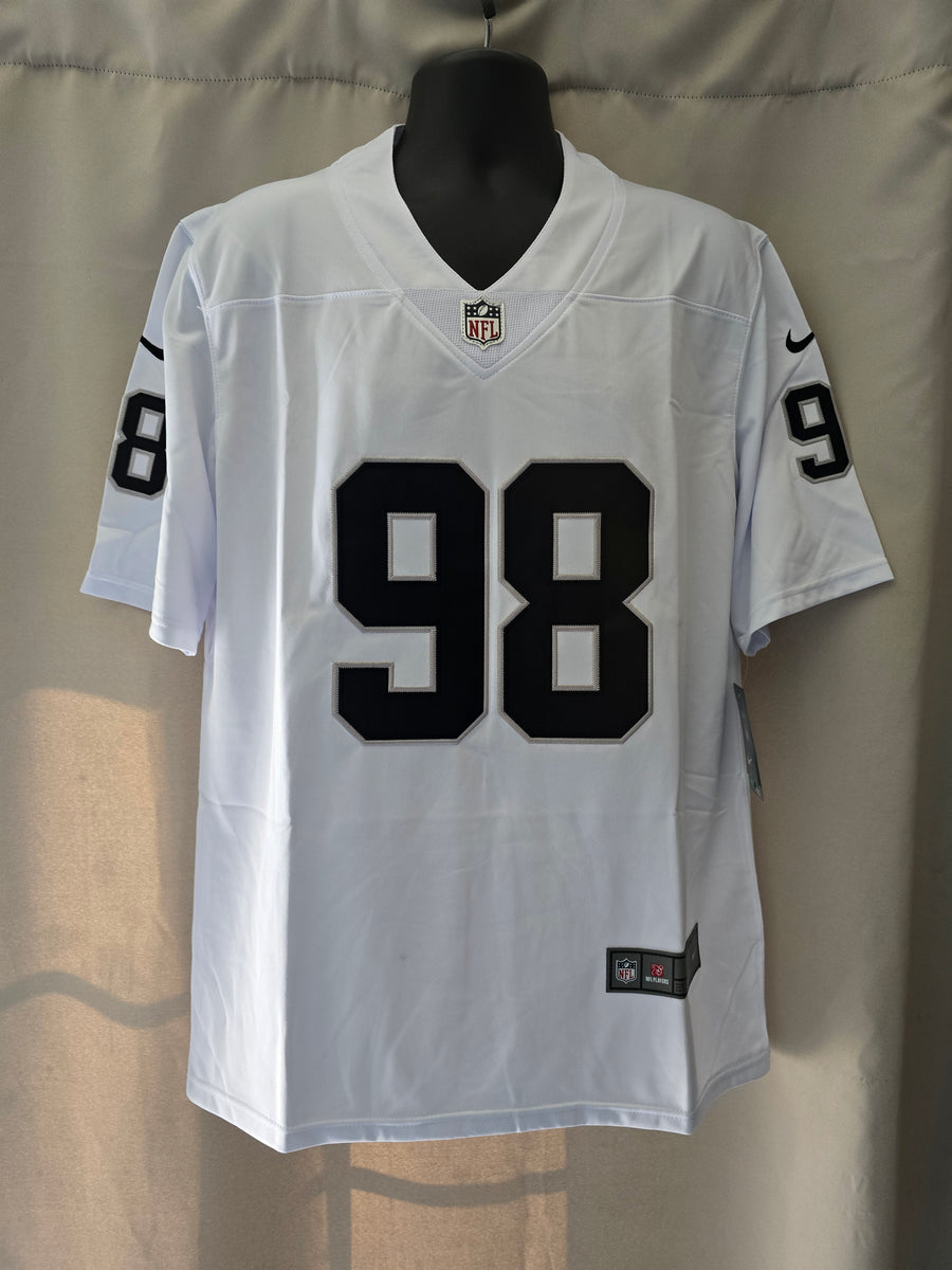 Maxx Crosby Las Vegas Raiders Jersey With Patch Shirts Josh Jacobs