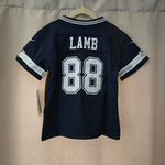 Cowboys Ceeded Lamb Toddler Jersey