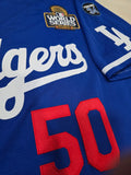 Dodgers WS Betts Jersey