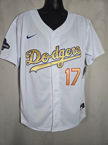 Dodgers Shohei Ohtani Gold Collection Jersey