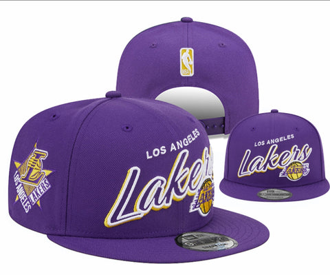 Lakers NBA Snapback Hat