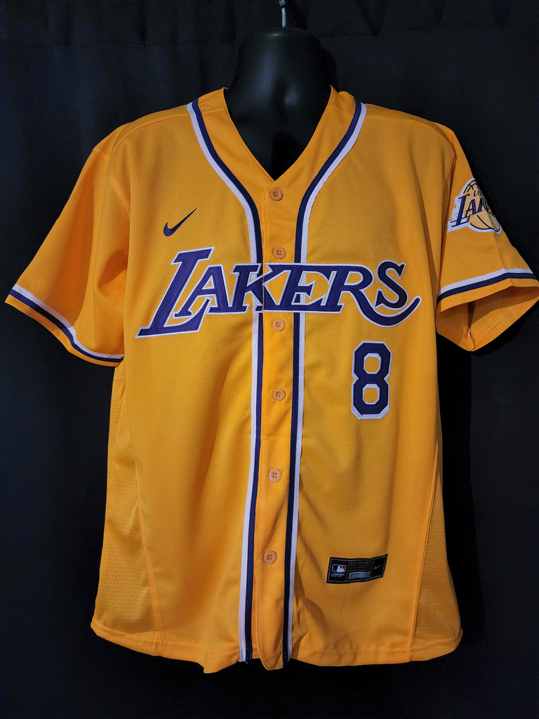 Kobe store baseball jersey