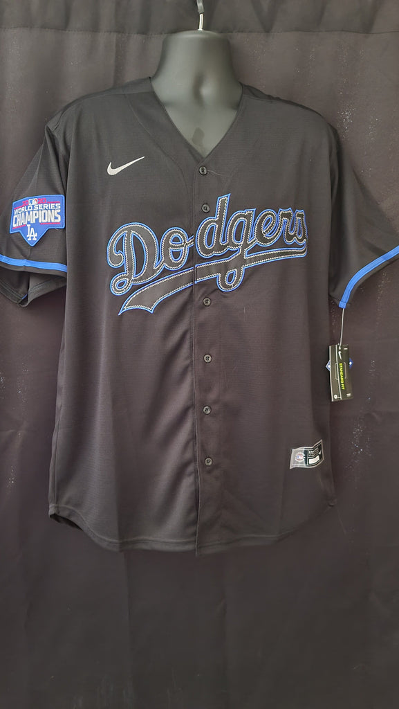 All black dodgers 2024 jersey